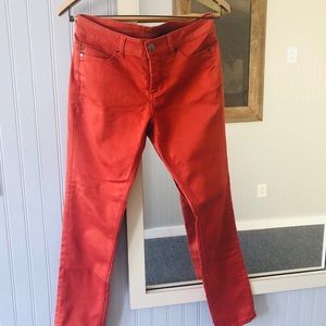 Liverpool Jean Co. Sz 4 Abby’s Skinny Terra-cotta